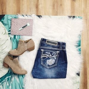 Rock Revival Bermuda Shorts